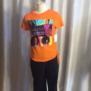 NWT ON FIRE graphic tee in medium DUR150
